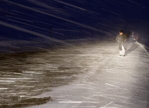 ARDAHAN (AA) – Ardahan'ın yüksek kesimlerinde etkili olan kar yağışı