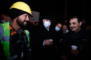 - "Ekiplerimizi merkezdeki işlerini bitirir bitirmez kırsala, köylere doğru yönlendiriyoruz.