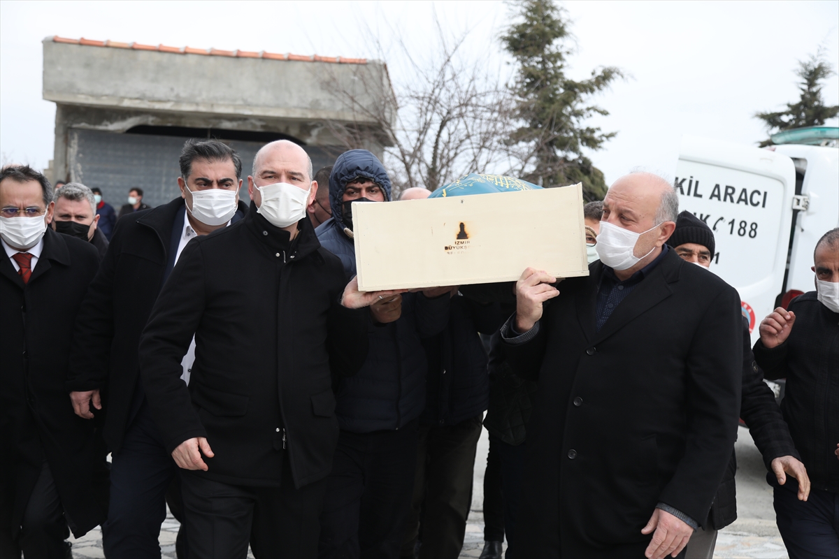 Bakan Soylu'nun dayısı Ali İhsan Reis'in cenazesi Samsun'da defnedildi