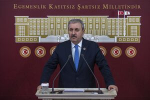 TBMM (AA) – Büyük Birlik Partisi (BBP) Genel Başkanı Mustafa