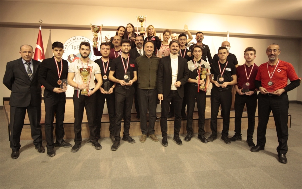 ANKARA (AA) – Bilardoda 3 bant Türkiye şampiyonası ile artistik
