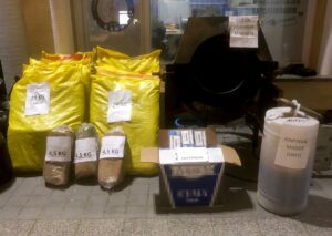 İSTANBUL (AA) – İstanbul Büyükçekmece'de bir eve düzenlenen operasyonda 581,5