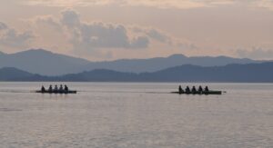 MUĞLA (AA) – Türkiye Kürek Federasyonunca düzenlenen Büyükler Köyceğiz Kupası