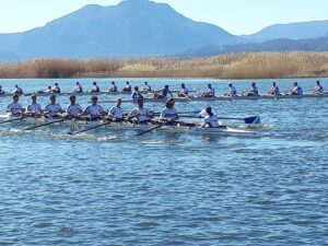 MUĞLA (AA) – Türkiye Kürek Federasyonunca düzenlenen Büyükler Köyceğiz Kupası