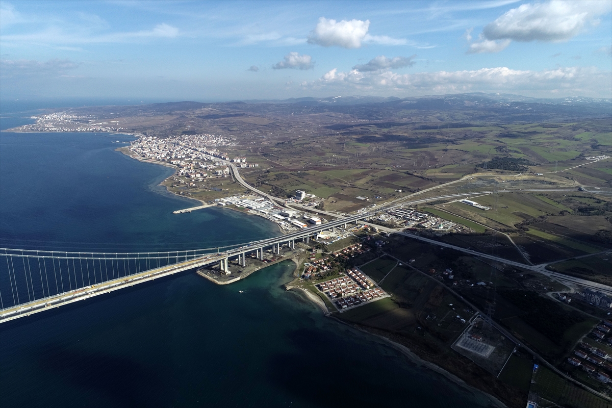 Çanakkale Boğazı'nın iki yakasını birleştirecek projede sona yaklaşıldı