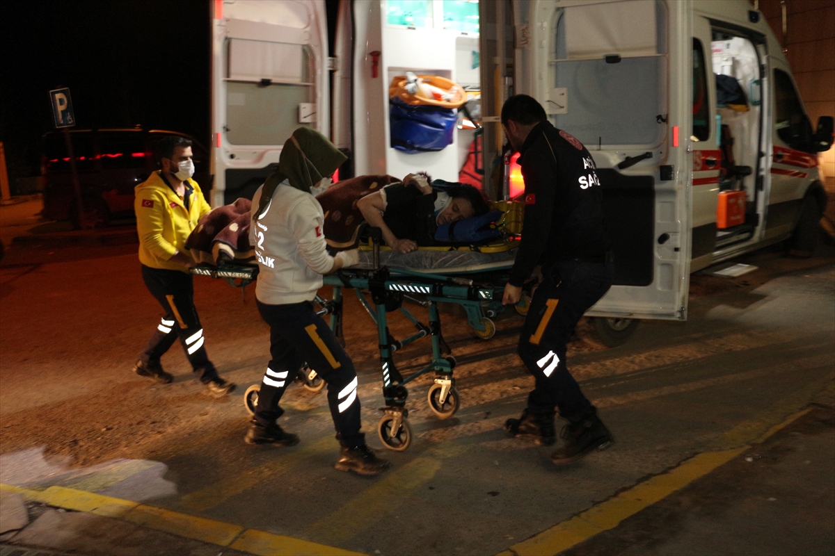 Çankırı'da çukura düşen kadın yaralandı