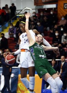 - ÇBK Mersin Yenişehir Belediyesi: 78 - Bursa Büyükşehir Belediyespor: