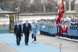 ANKARA (AA) – Cumhurbaşkanı Recep Tayyip Erdoğan, Türkiye'ye ziyarette bulunan