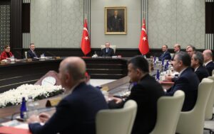 ANKARA (AA) – Cumhurbaşkanlığı Kabinesi, Cumhurbaşkanı Recep Tayyip Erdoğan başkanlığında