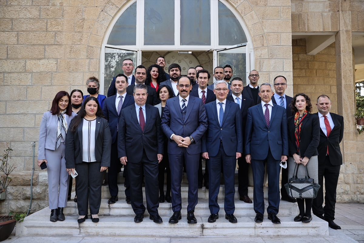 Cumhurbaşkanlığı Sözcüsü Kalın ve Bakan Yardımcısı Önal'ın Filistin-İsrail ziyareti başladı