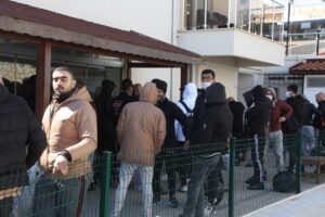 MUĞLA (AA) – Muğla'nın Datça ilçesinde, yasa dışı yollarla Yunanistan’a