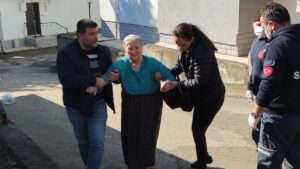 DÜZCE (AA) – Düzce'de İl Özel İdaresine ait lojmanın kazan