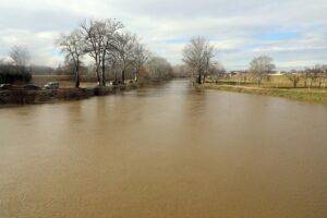 EDİRNE (AA) – Edirne'de sağanak ve eriyen karın etkisiyle Meriç