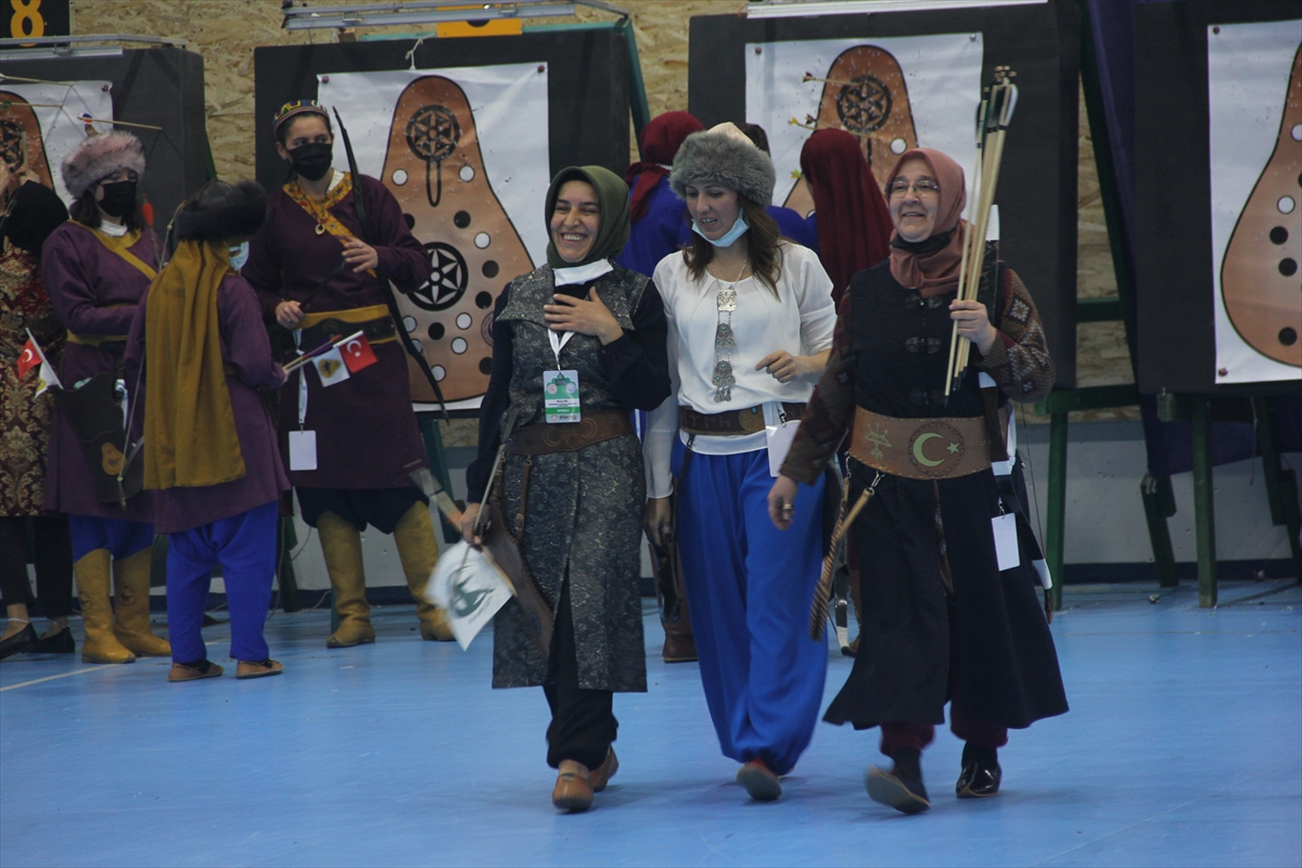Geleneksel okçulukta Büyükler Salon Türkiye Şampiyonası, Samsun'da sona erdi