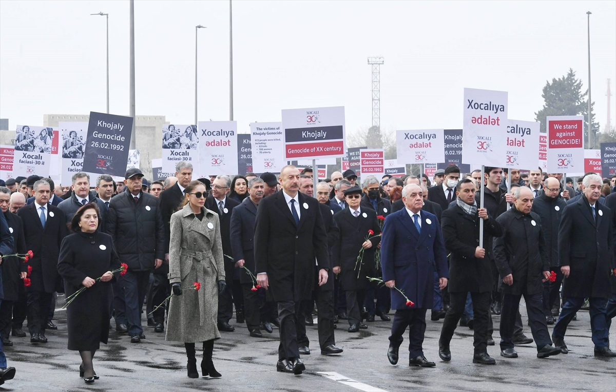 Hocalı Katliamı'nın kurbanları Bakü'de anılıyor