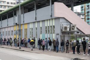 ANKARA (AA) – Hong Kong Özel İdare Bölgesi’nde Kovid-19 salgınının