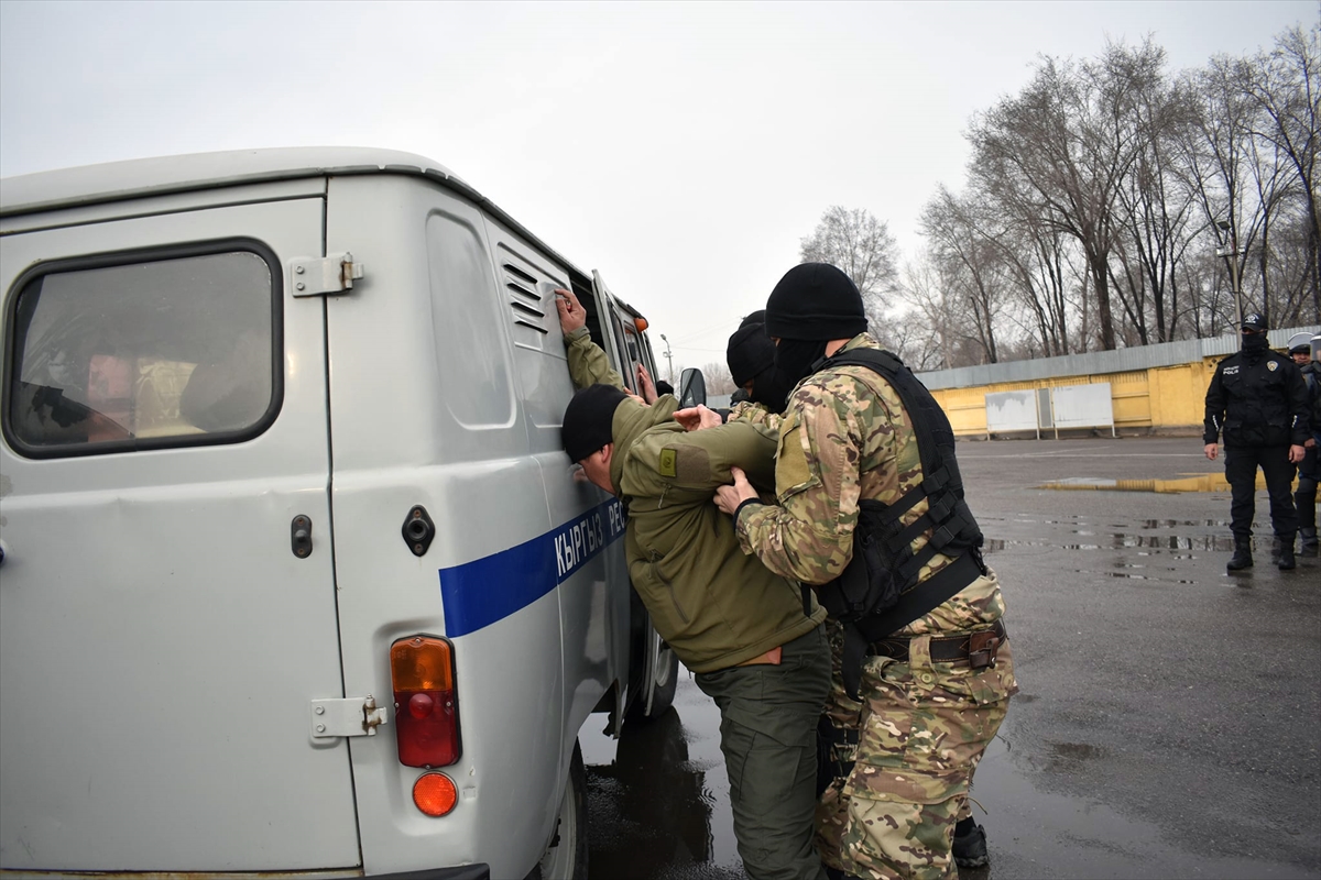 İçişleri Bakanlığı uzmanları Kırgızistan kolluk kuvvetlerine eğitim verdi