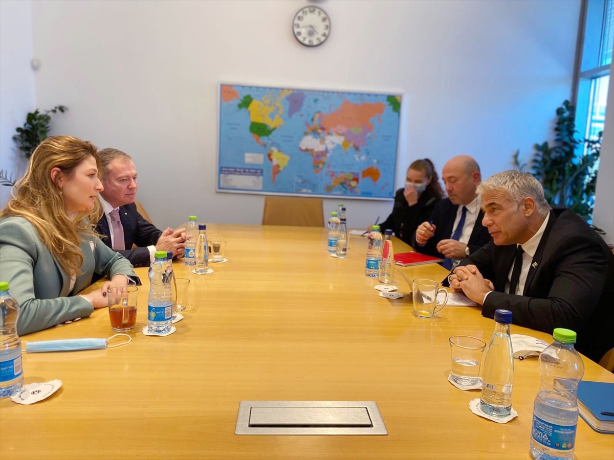 İsrail Dışişleri Bakanı, Ukrayna Dışişleri Bakan Yardımcısı ile görüştü