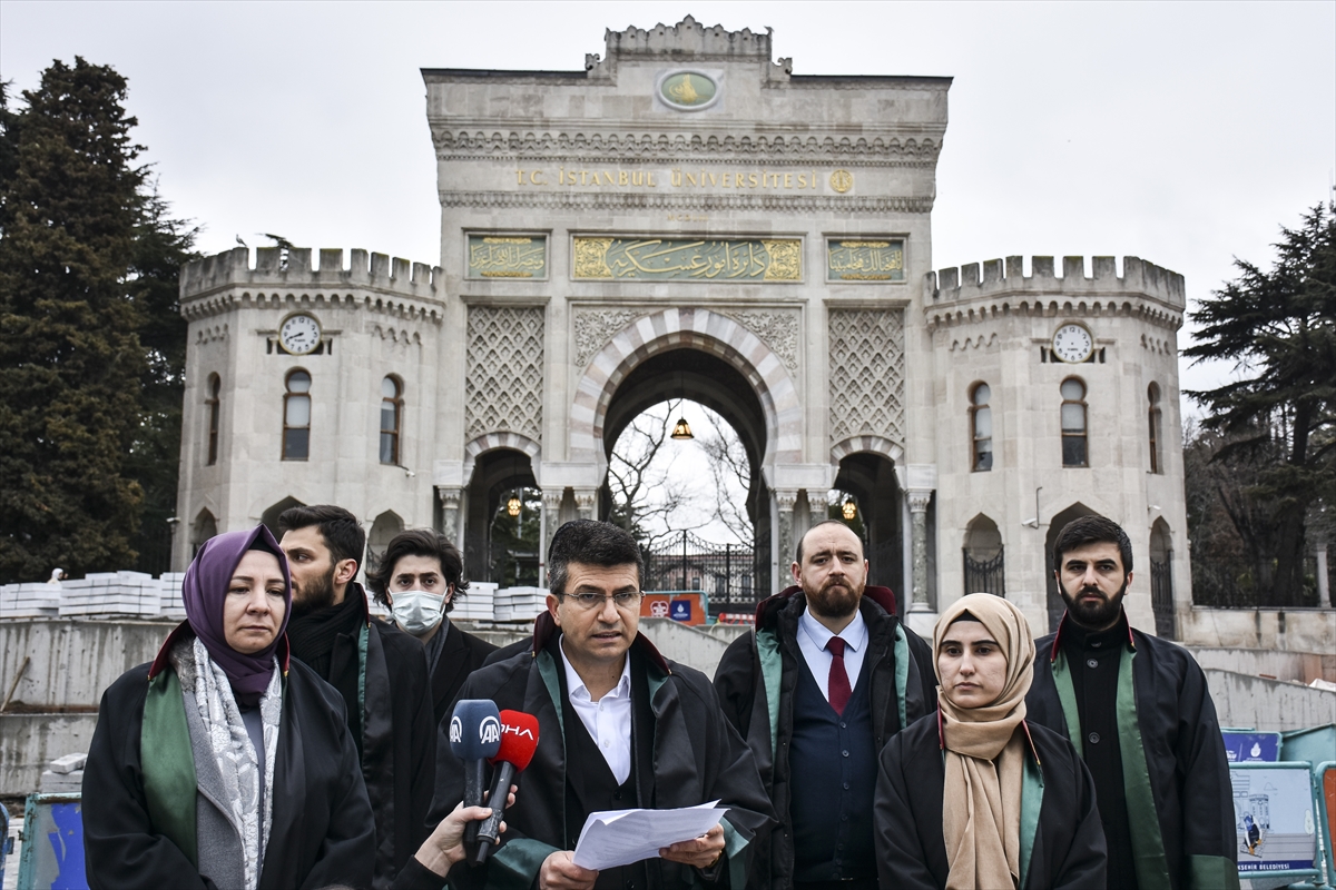 İstanbul'da avukatlardan 28 Şubat protestosu