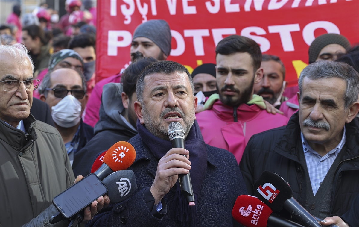 İstanbul'da motorlu kuryelerin protestosu 10. gününde sürüyor