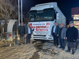 KAHRAMANMARAŞ (AA) – Kahramanmaraş'tan Afganistan'daki ihtiyaç sahiplerine ulaştırılmak üzere hazırlanan