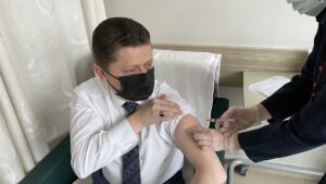 KARABÜK (AA) – Sağlık Bakanlığının Kovid-19 aşı haritasında "mavi" kategoride