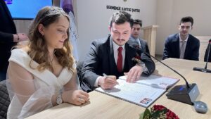 KARABÜK/SAKARYA (AA) – Karabük ve Sakarya'da nikah törenlerini özel tarihe