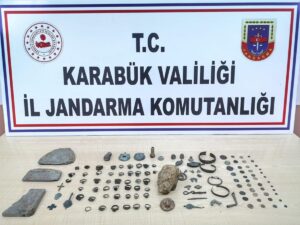 KARABÜK (AA) – Karabük'ün Safranbolu ilçesinde tarihi eser olduğu değerlendirilen