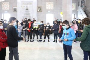 KAYSERİ (AA) – Kayseri'de "Haydi Çocuklar Camiye" projesi kapsamında camiye