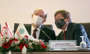 - "Kıbrıs Türk halkı olarak haklı mücadelemizden vazgeçmeyeceğiz, egemenliğimizin elimizden