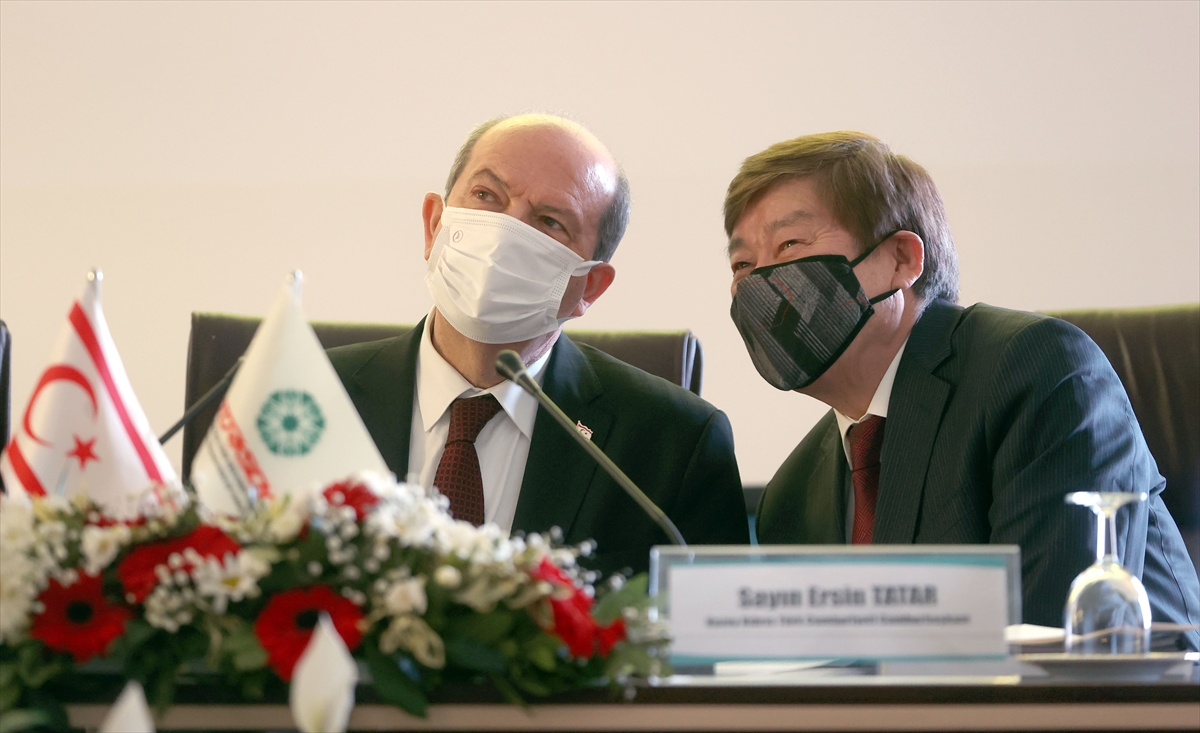 - "Kıbrıs Türk halkı olarak haklı mücadelemizden vazgeçmeyeceğiz, egemenliğimizin elimizden