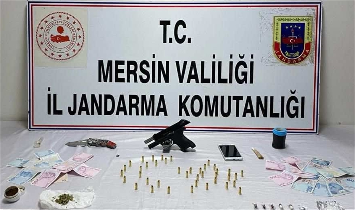 Mersin'de jandarmanın uyuşturucu operasyonunda yakalanan kişi tutuklandı