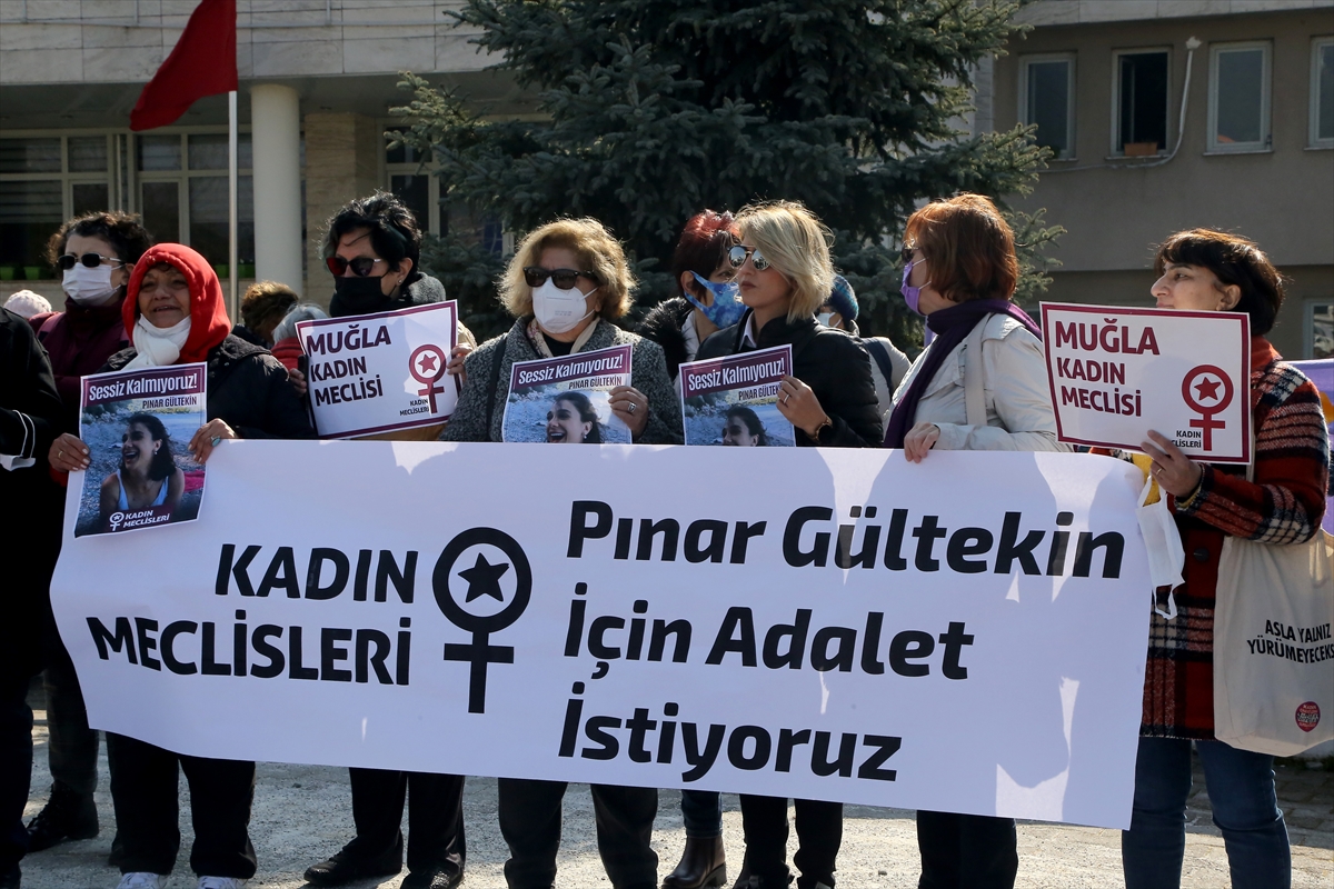 Muğla'da Pınar Gültekin cinayeti davasının onuncu duruşması görülüyor