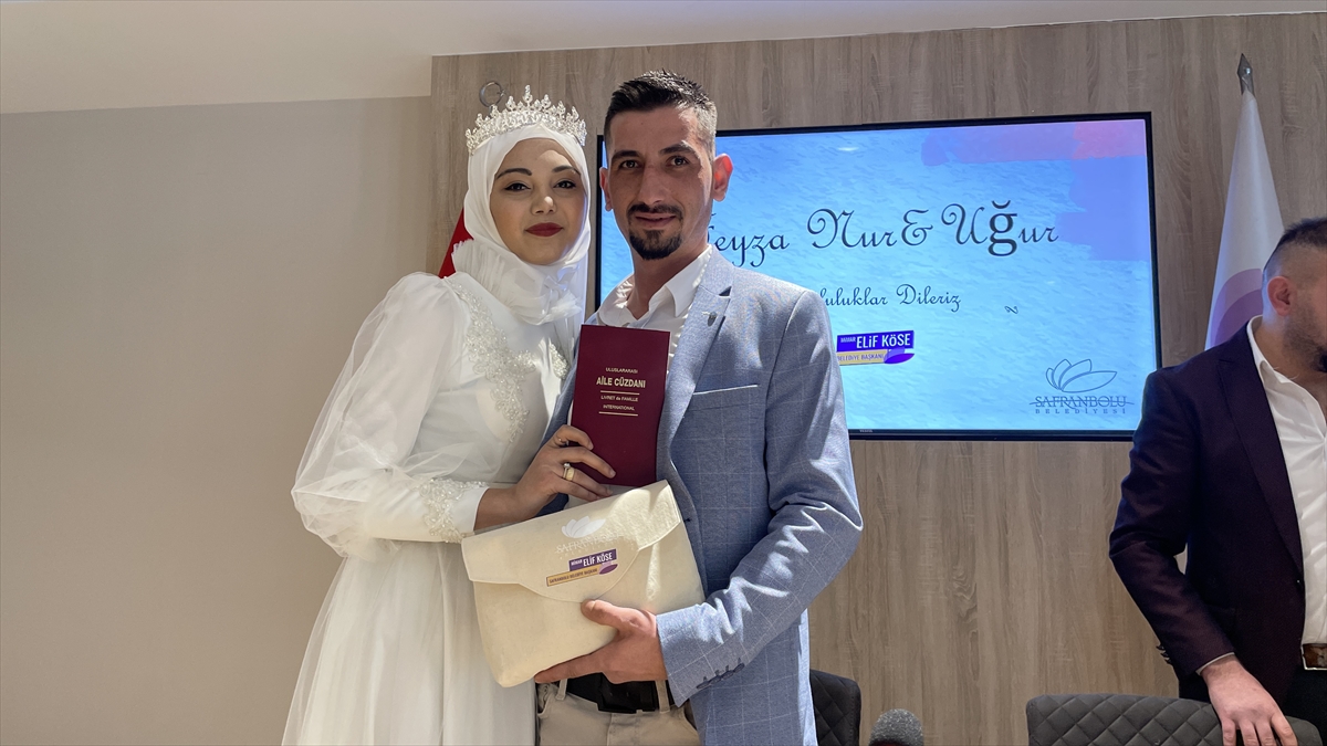 Nikah için 14 Şubat Sevgililer Günü'nü tercih ettiler