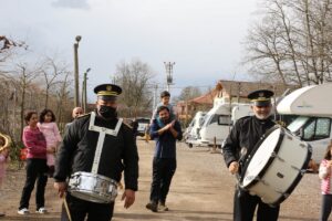 KOCAELİ (AA) – Kocaeli Büyükşehir Belediyesi Bando Takımı, Ormanya'daki kamp