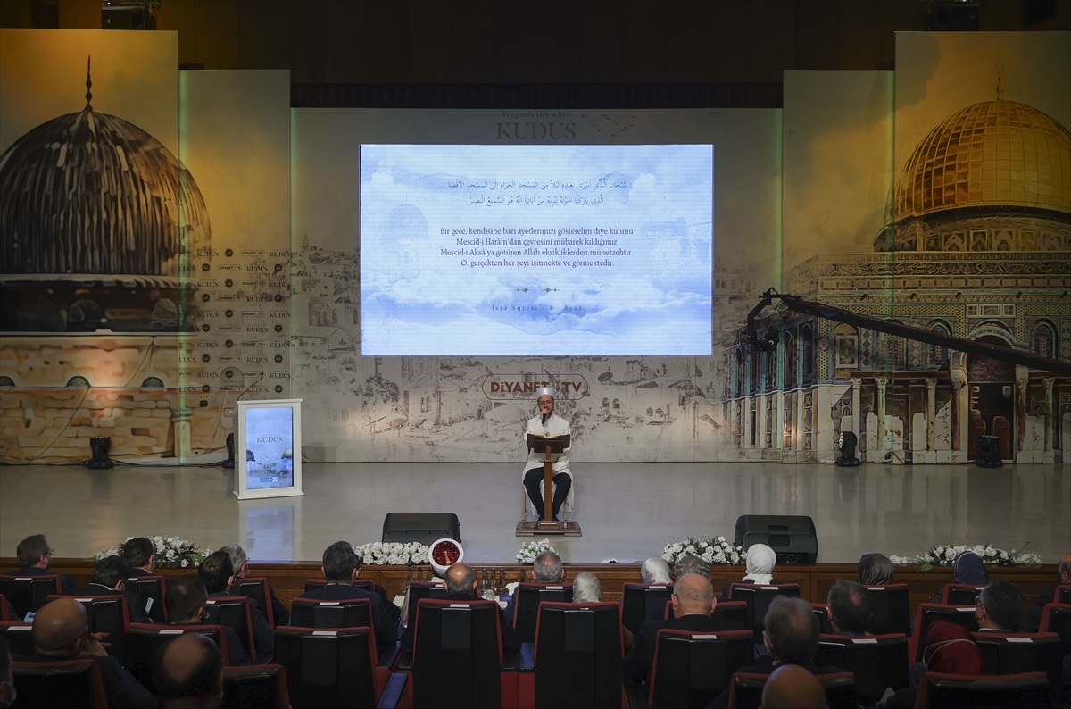 ANKARA (AA) – Diyanet TV tarafından hazırlanan "Peygamberler Şehri Kudüs"