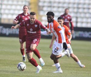 - Royal Hastanesi Bandırmaspor: 1 - Adanaspor: 0