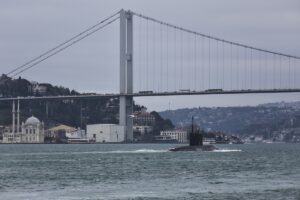 İSTANBUL (AA) – Rus donanmasına ait "Rostov Na Donu" denizaltısı