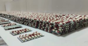 SAMSUN (AA) – Samsun'da, 27 bin 972 kapsül sentetik ecza