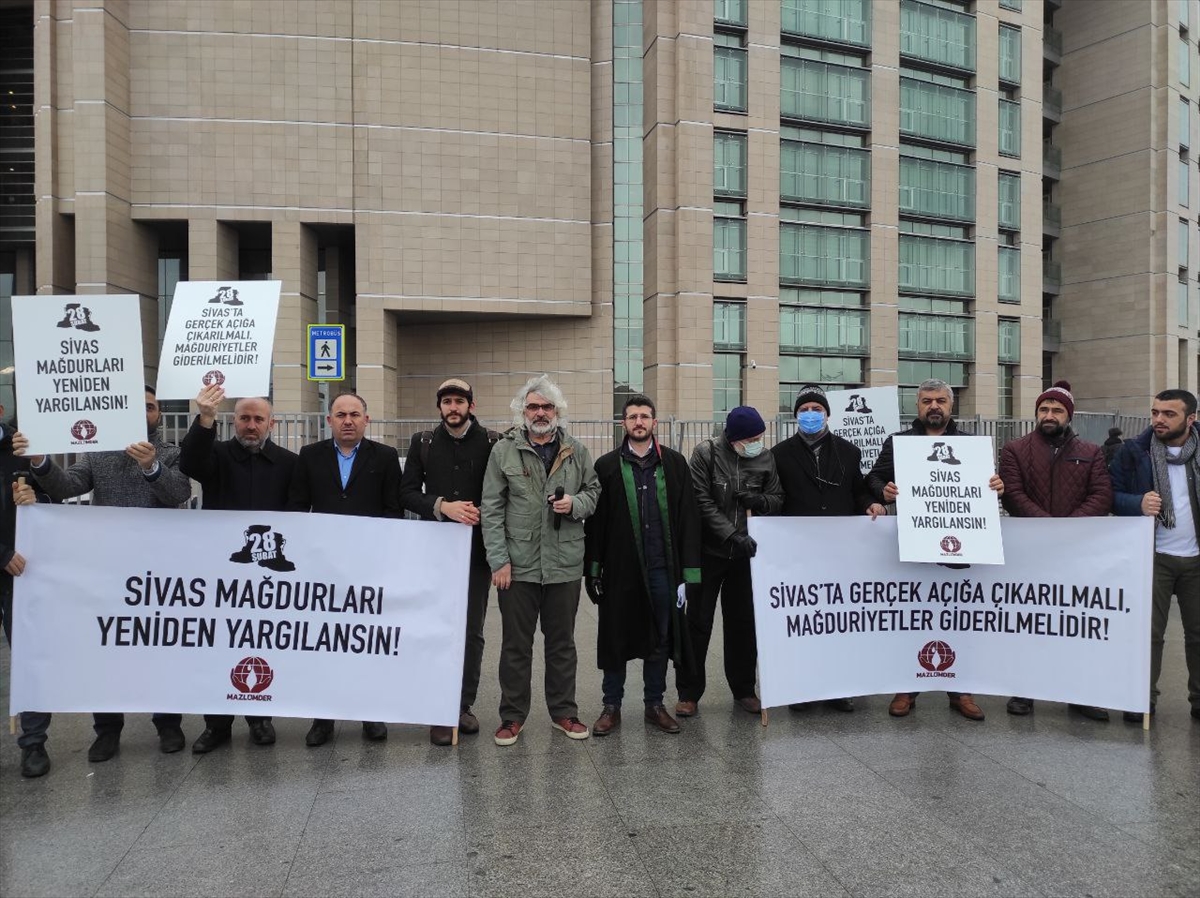 Sivas olaylarına ilişkin hüküm giyen sanıkların yeniden yargılanması talebi