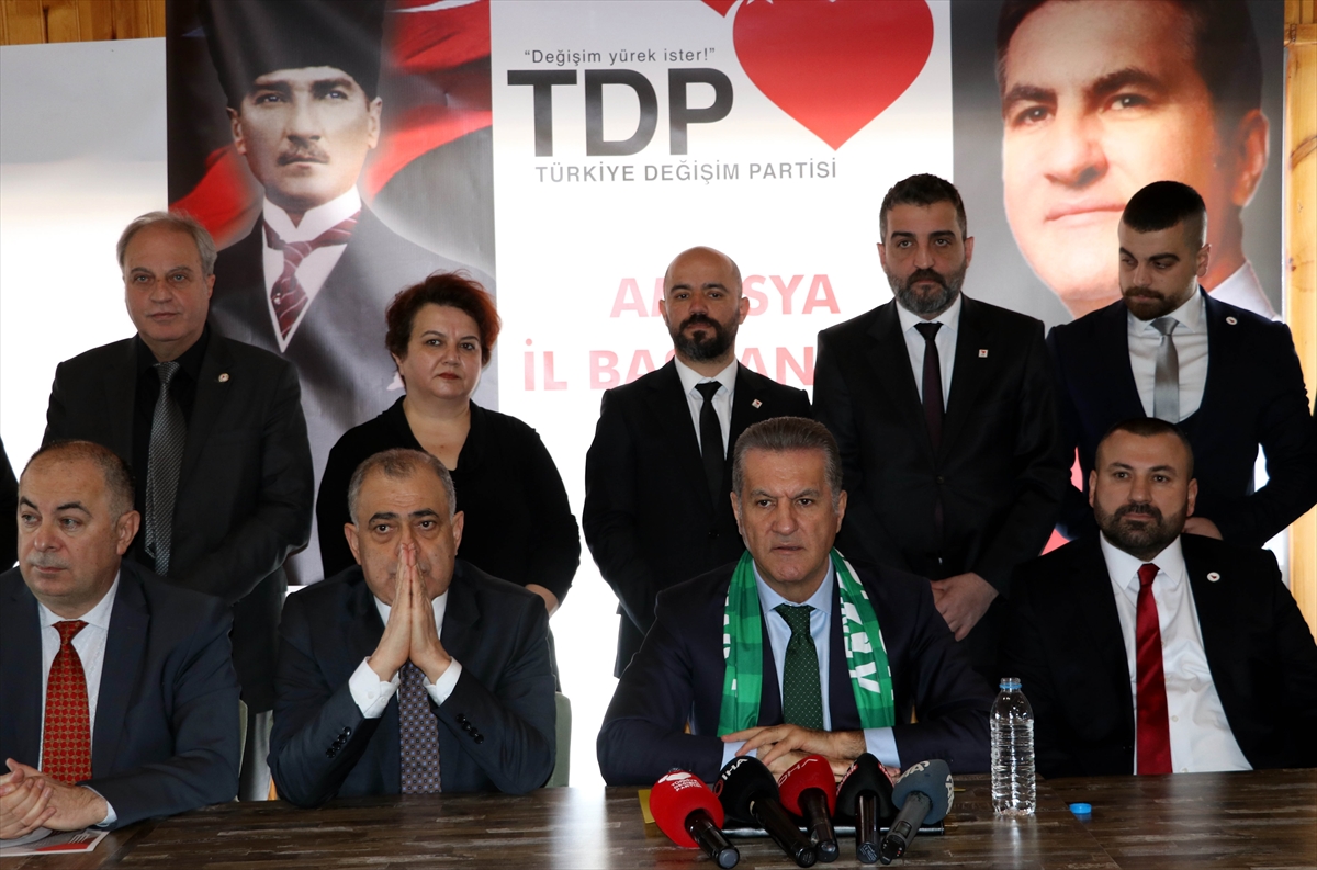 TDP Genel Başkanı Mustafa Sarıgül, Amasya'da konuştu:
