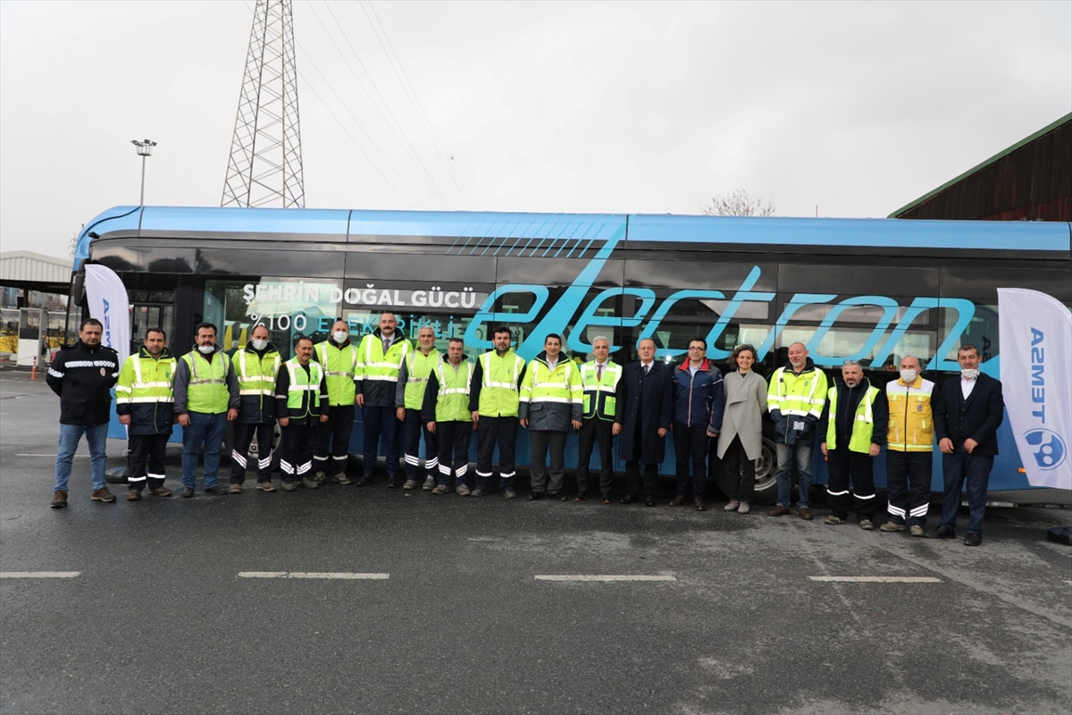 TEMSA'nın elektrikli otobüsü Avenue Electron İstanbul'da test edilmeye başladı