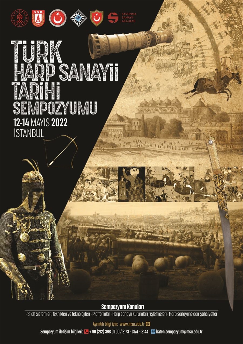 Türk Harp Sanayii Tarihi Sempozyumu 12-14 Mayıs'ta İstanbul'da gerçekleştirilecek