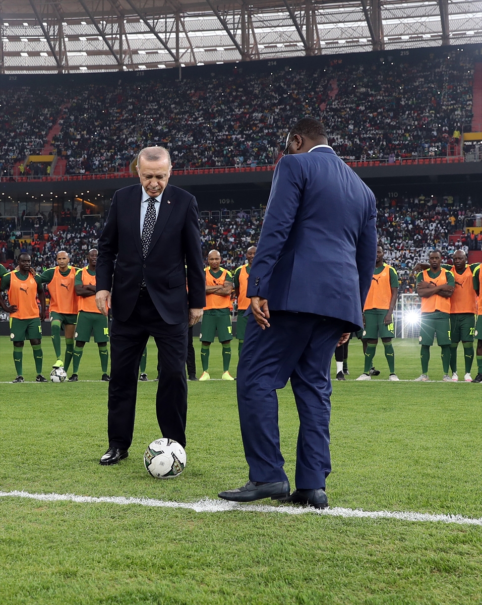 Senegal Stadı, Cumhurbaşkanı Erdoğan'ın katıldığı törenle açıldı