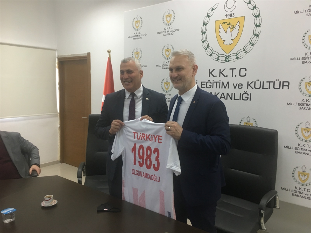 Türkiye Hentbol Federasyonundan KKTC'ye ziyaret