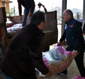 KIRIKKALE (AA) – Kırıkkale'nin Yahşihan ilçesinde belediye tarafından küçükbaş hayvan