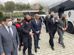 İZMİR (AA) – Yeni nesil kriminal inceleme aracı "Kıraç" ile