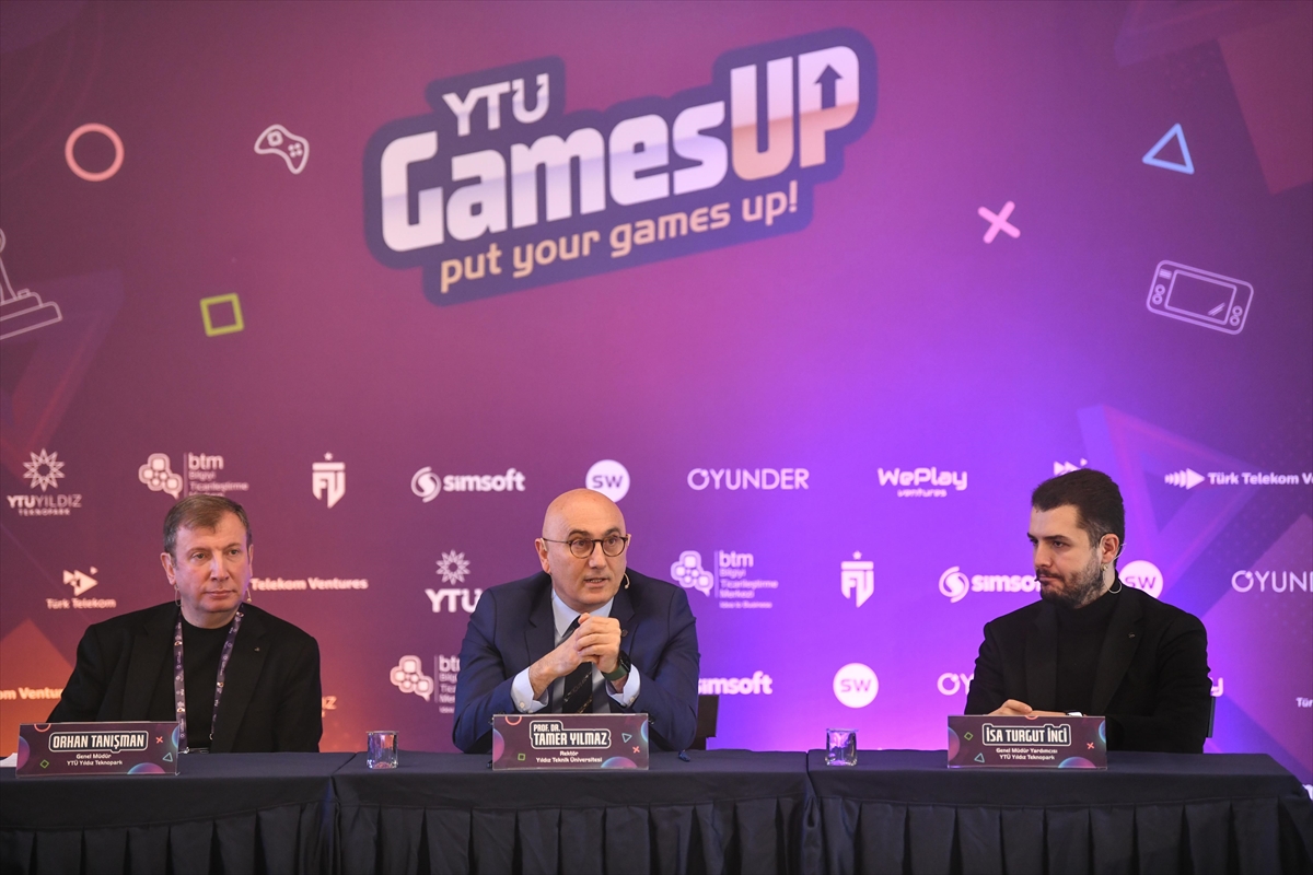 Yıldız Teknopark, “GamesUP” projesini İstanbul'da tanıttı