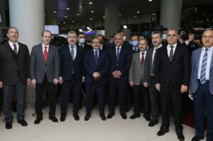 - 260 özel sektör ve kamu kurumunun stant açtığı fuarı