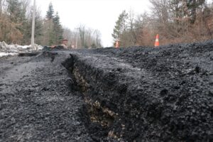 - Bölgede alternatif yol yapımına başlandı